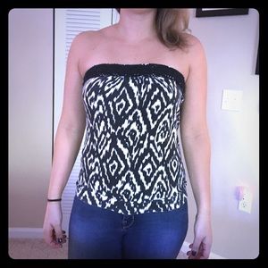 Printed tube top
